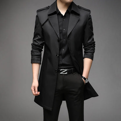 Eleganter Trenchcoat für Herren: Bequem & Stilvoll