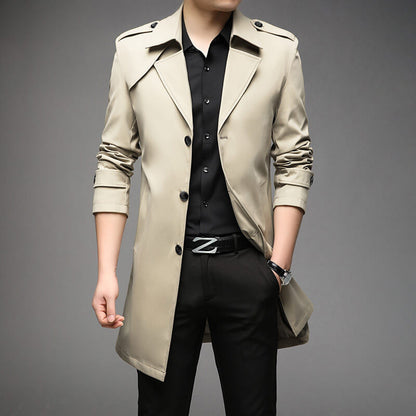 Eleganter Trenchcoat für Herren: Bequem & Stilvoll