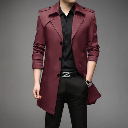Eleganter Trenchcoat für Herren: Bequem & Stilvoll