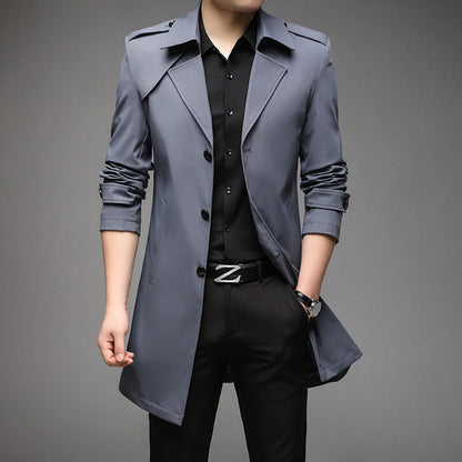 Eleganter Trenchcoat für Herren: Bequem & Stilvoll