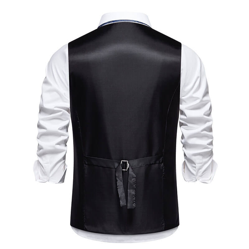Edle Herrenweste mit Ketten-Detail – Klassischer Look für jeden Anlass
